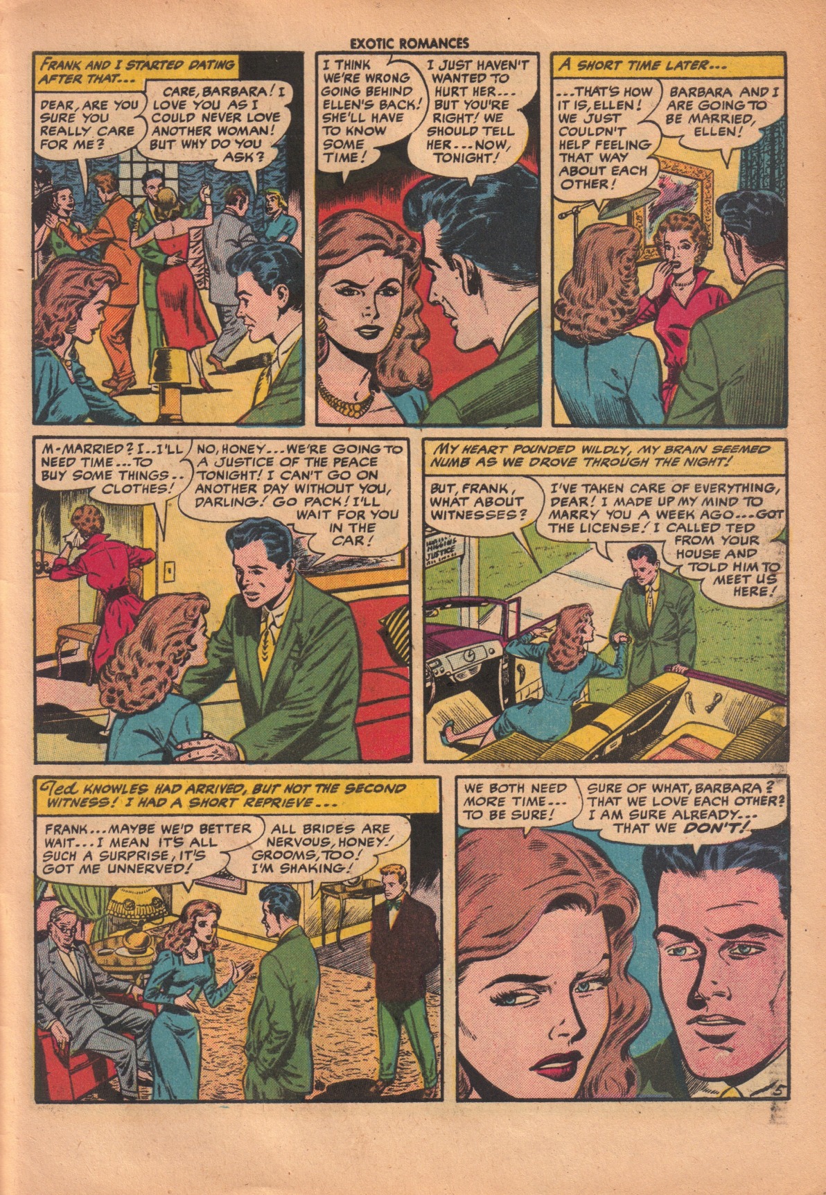 Read online Exotic Romances comic -  Issue #29 - 31