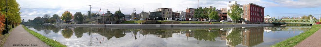 Panoramic View of the Erie Canal