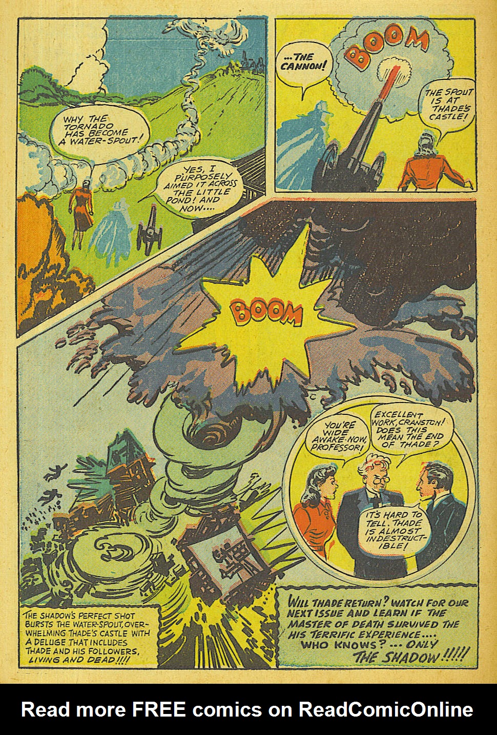 Read online Shadow Comics comic -  Issue #36 - 16