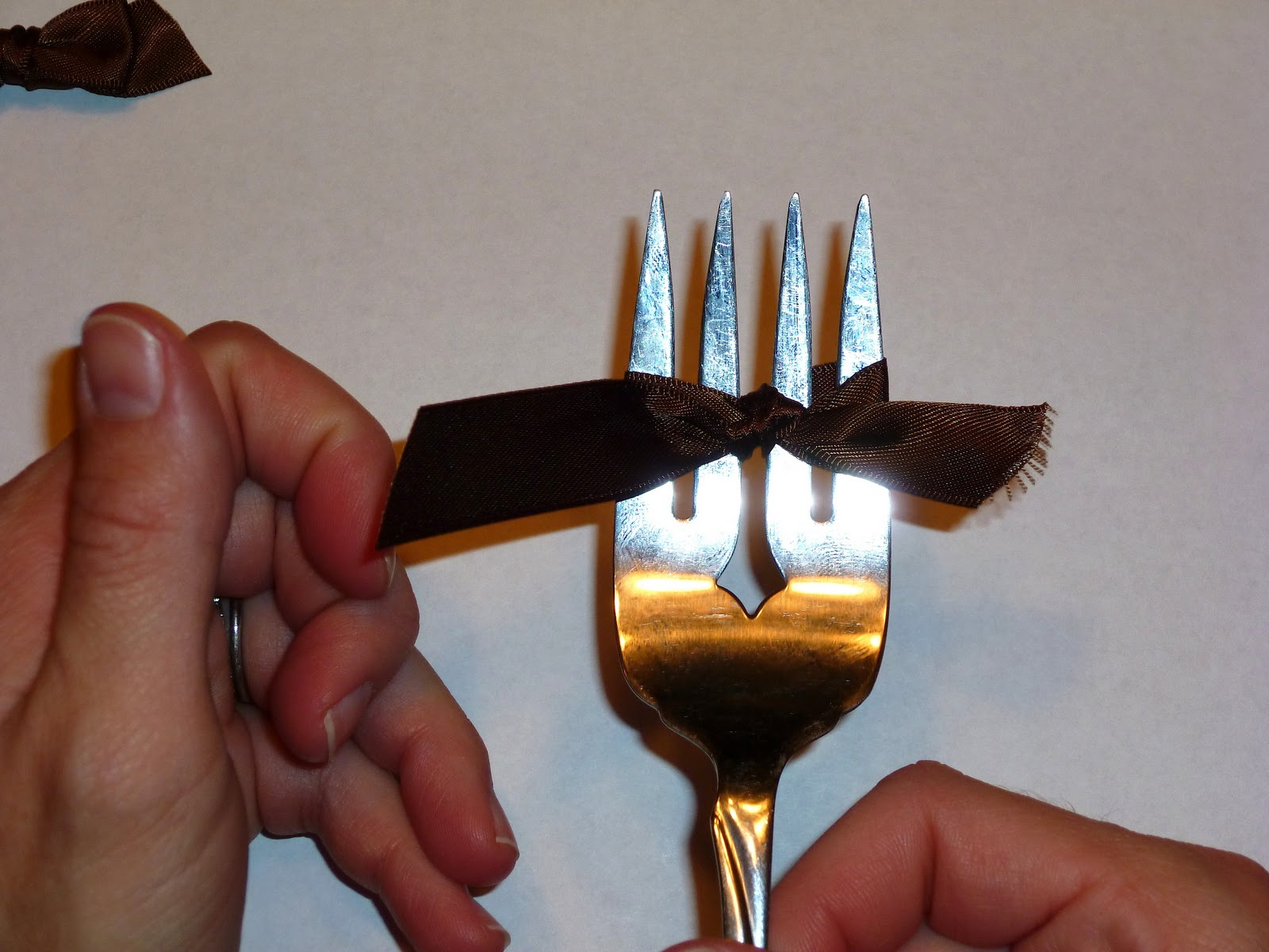 Did You Stamp Today? Fork Bow Tutorial