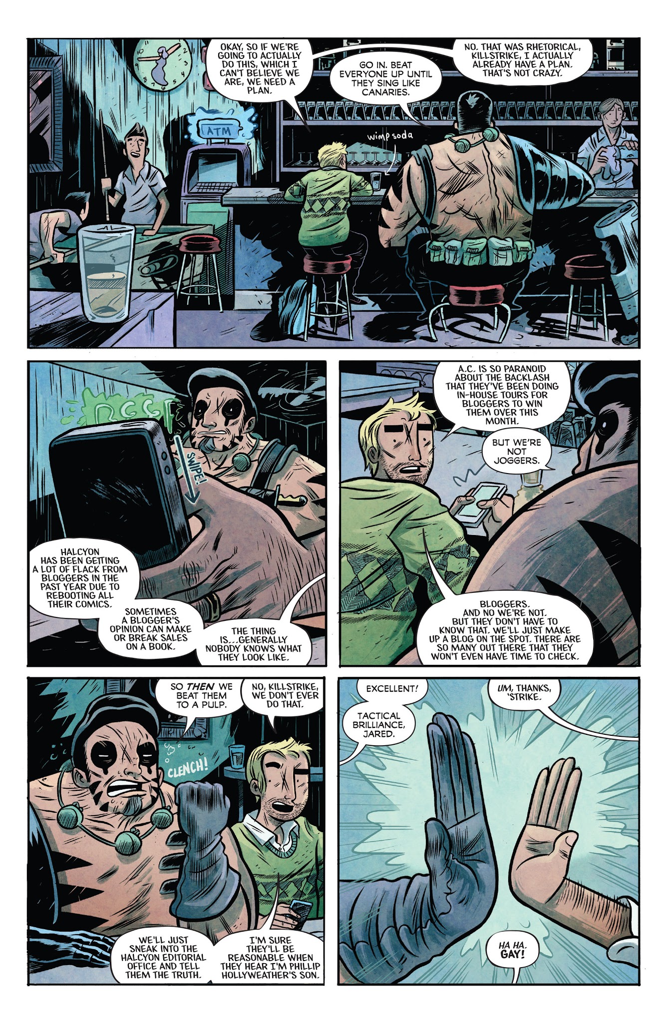 Read online Oh, Killstrike comic -  Issue #2 - 11