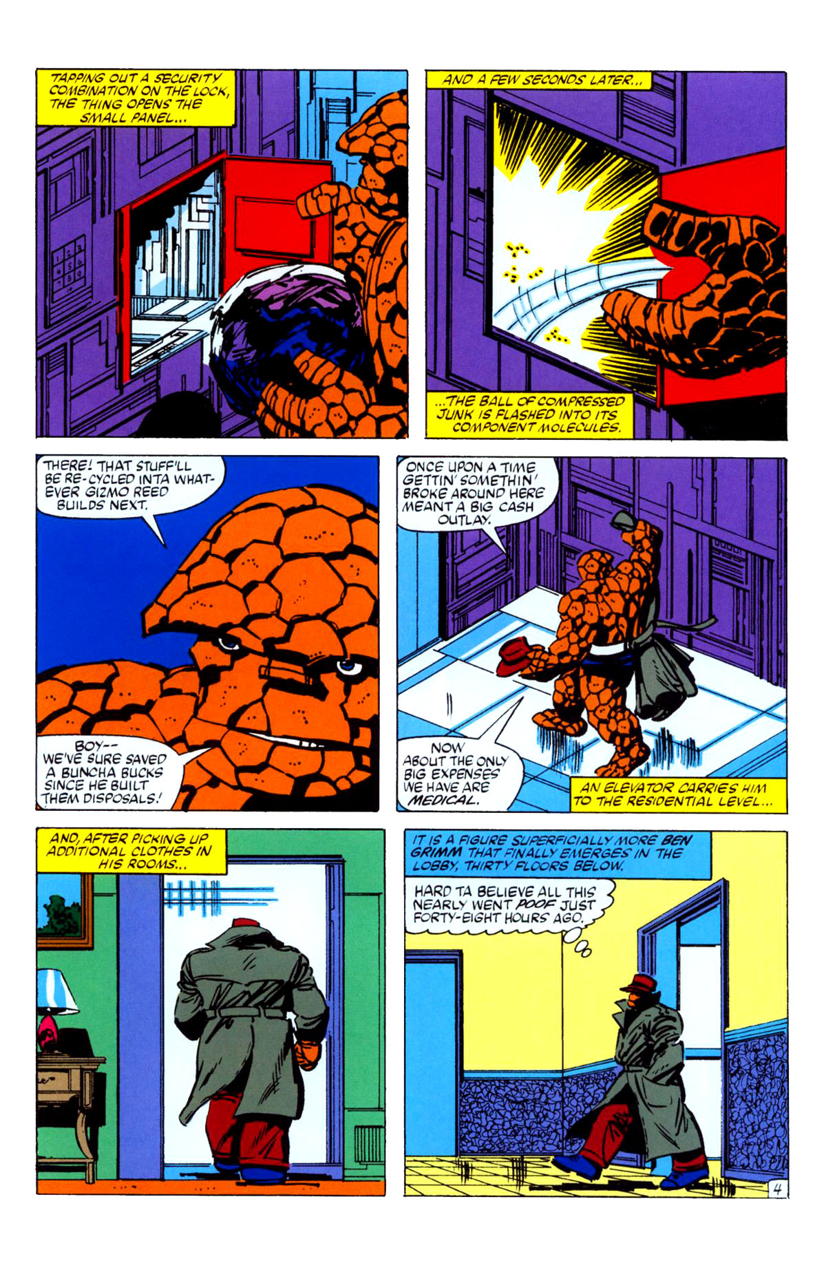Read online Fantastic Four Visionaries: John Byrne comic -  Issue # TPB 3 - 165