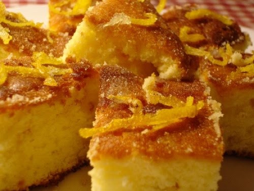 Inch Square Lemon Drizzle Cake Inch Square Lemon Drizzle Cake