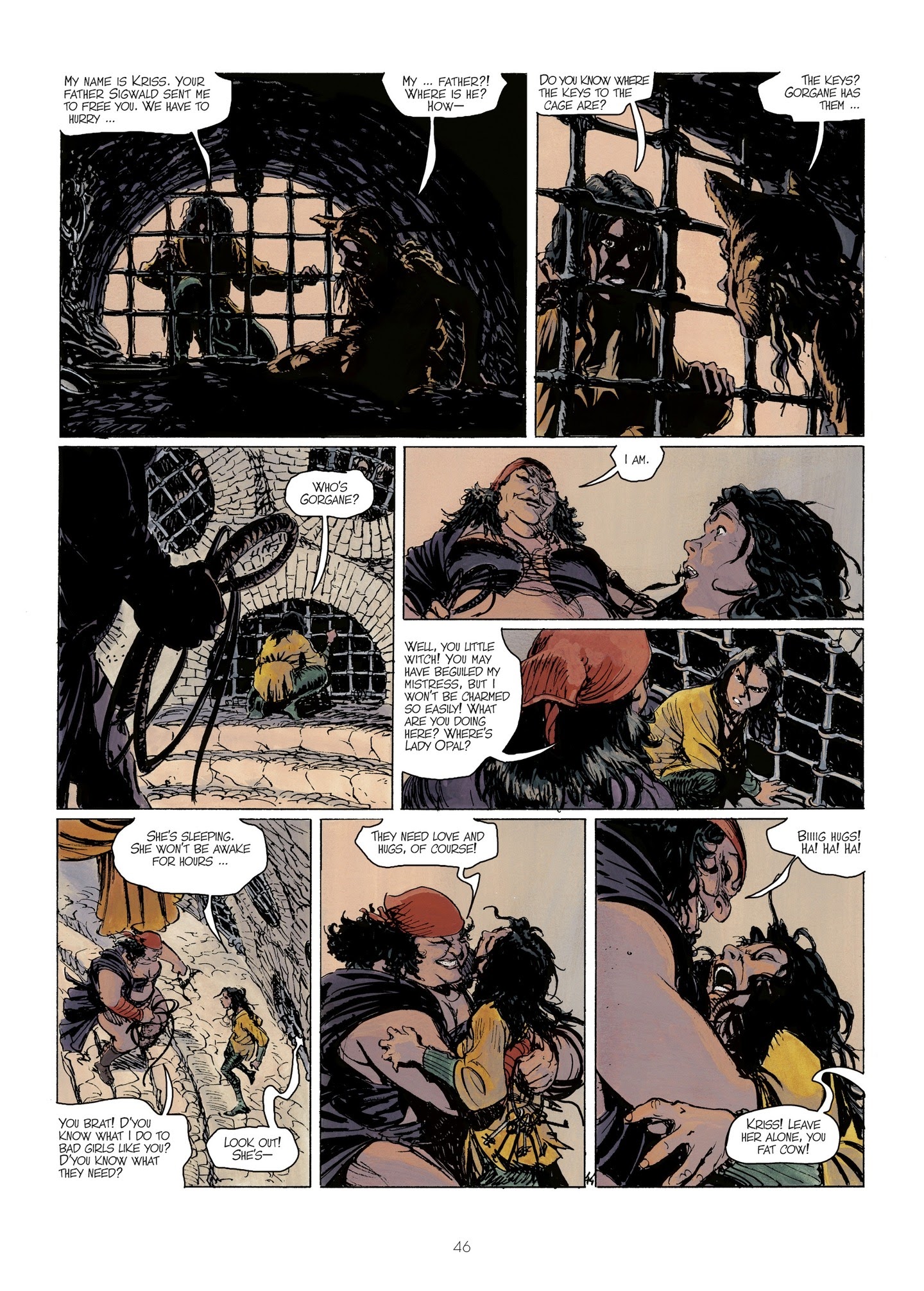 Read online Thorgal - Kriss of Valnor: I Forget Nothing! comic -  Issue # Full - 48