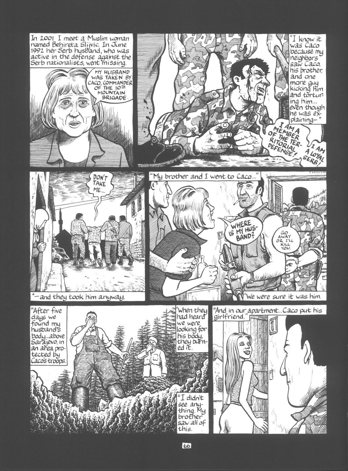 Read online The Fixer: A Story from Sarajevo comic -  Issue # TPB - 70