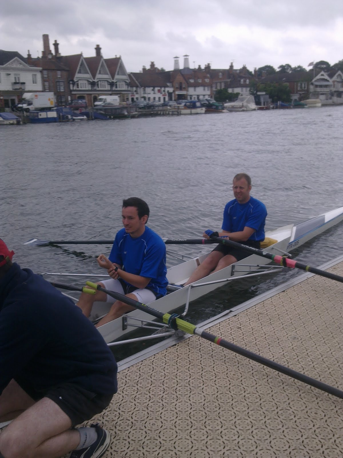 Rowing the Thames for GBS