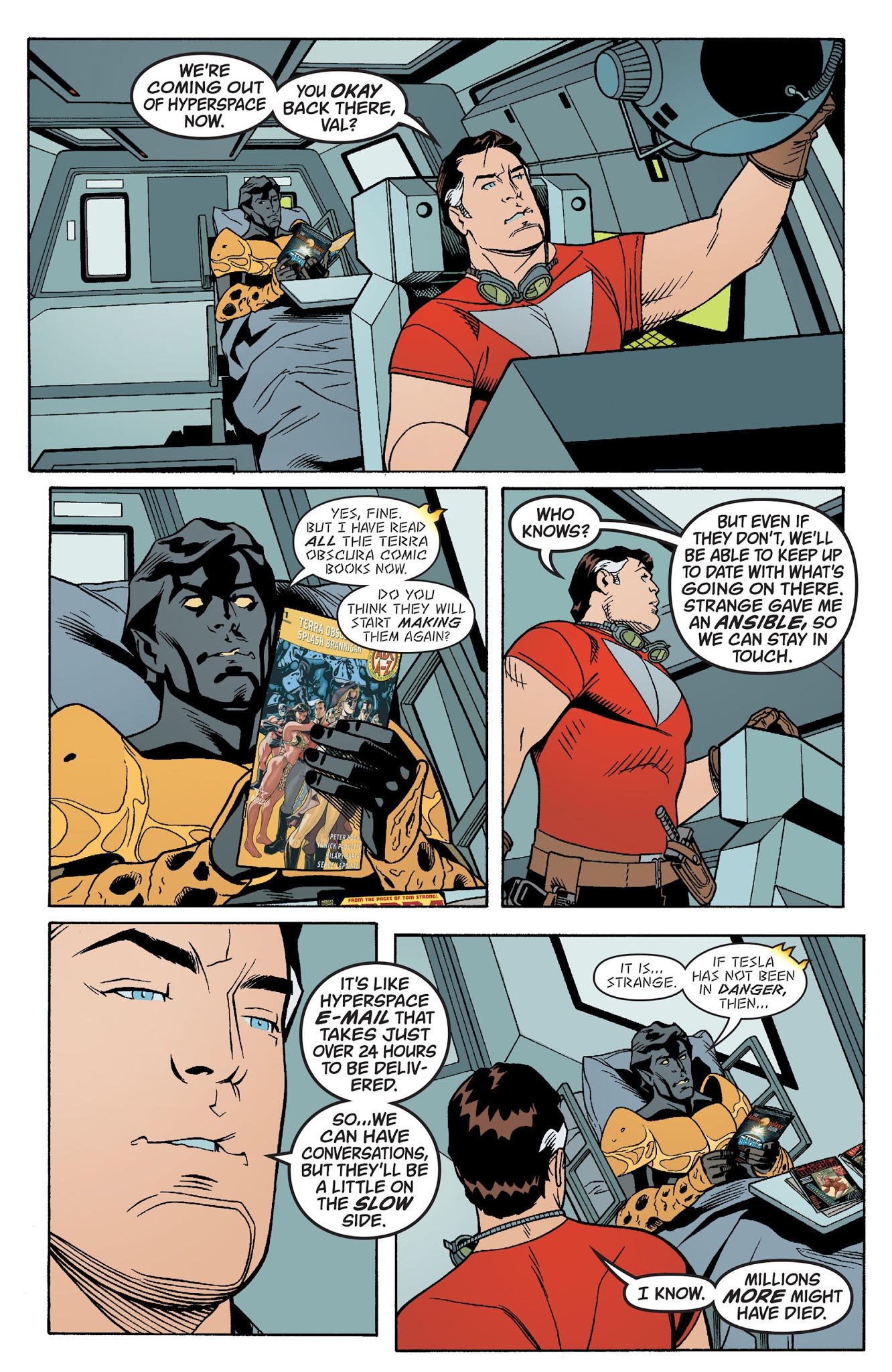 Read online Tom Strong and the Planet of Peril comic -  Issue #6 - 14