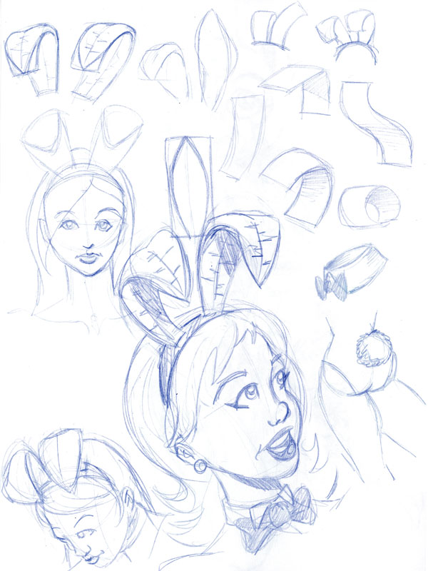 Cup Doodle: Bunny Details: Ears