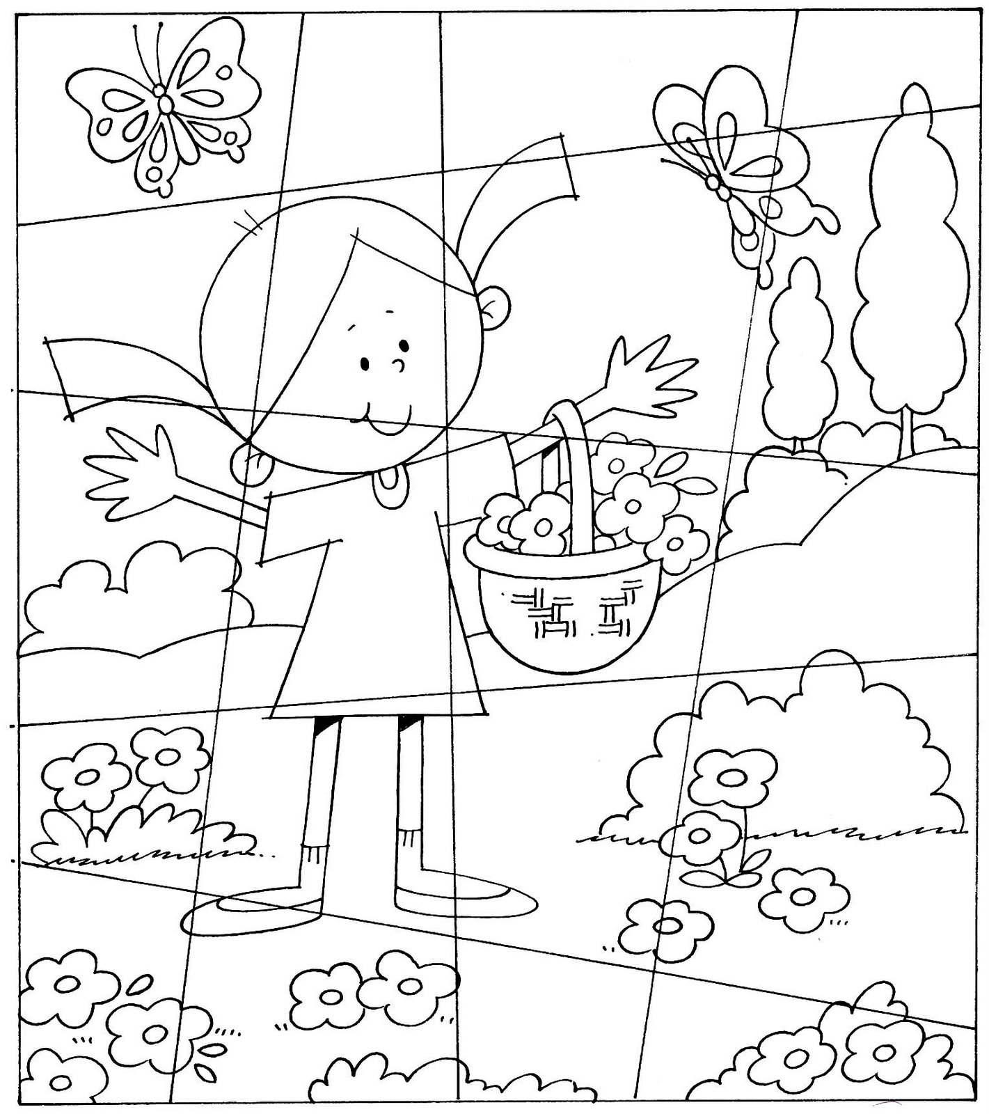 Crian as puzzles para imprimir pintar e montar educa o online
