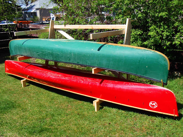 canoe shelf plans free