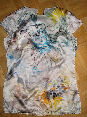 sewable: Painted blouse