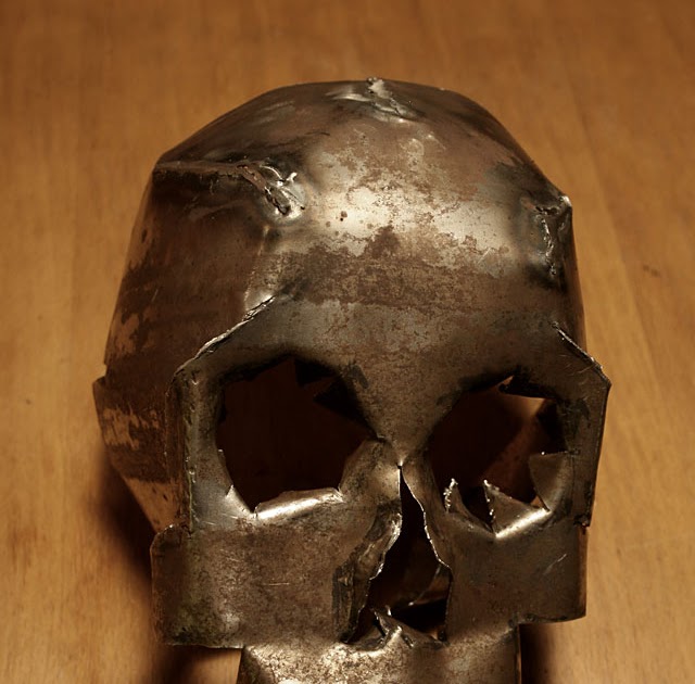 78 sheet metal skull