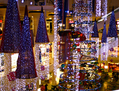 Emma Hill: Woking: Christmas Decorations in Town.