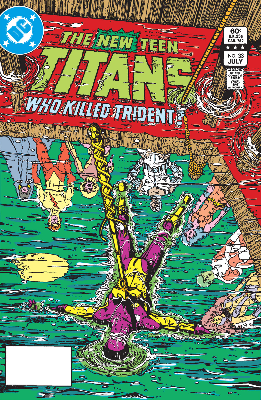 Read online The New Teen Titans (1980) comic -  Issue #33 - 1