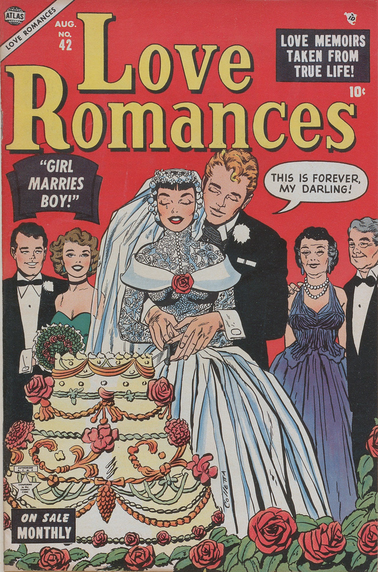 Read online Love Romances comic -  Issue #42 - 1