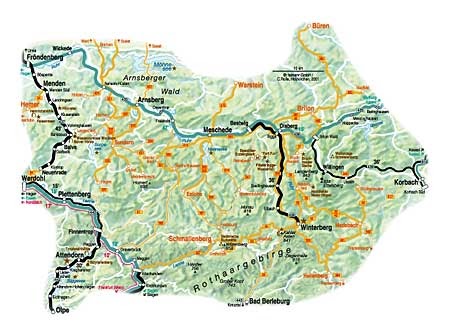 sauerland-siegerland: Sauerland Siegerland