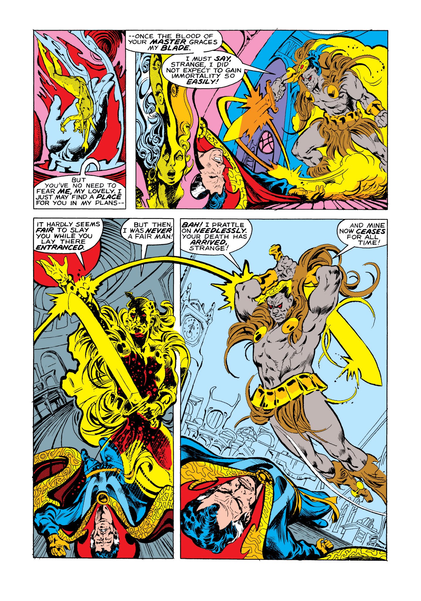 Read online Marvel Masterworks: Doctor Strange comic -  Issue # TPB 7 (Part 2) - 58