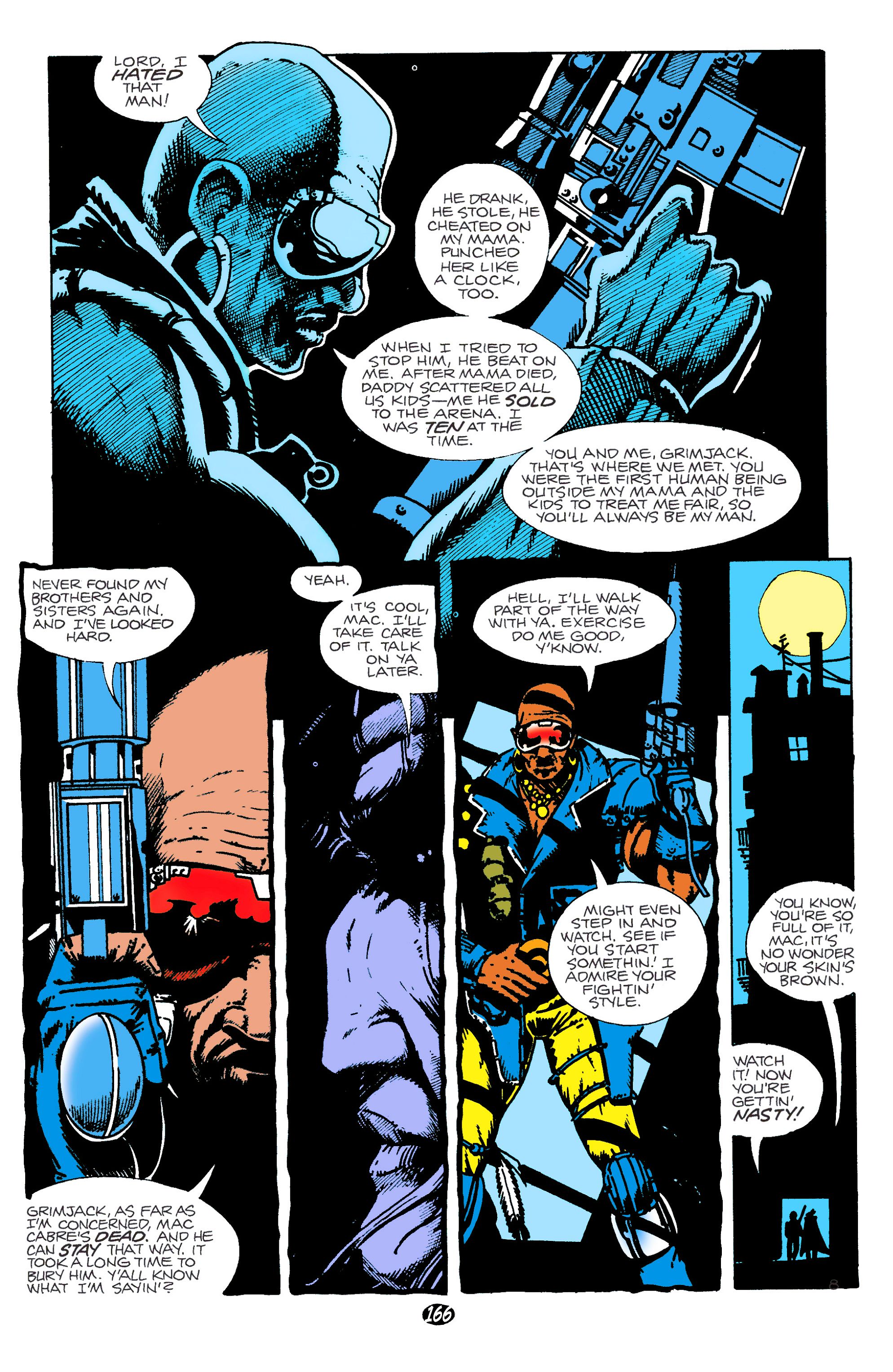 Read online Grimjack comic -  Issue # _TPB 1 - 161