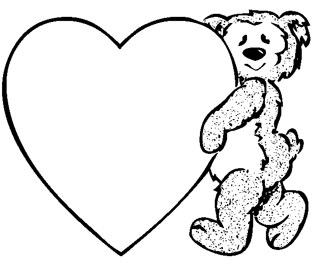 valentine coloring pages hearts - photo #32