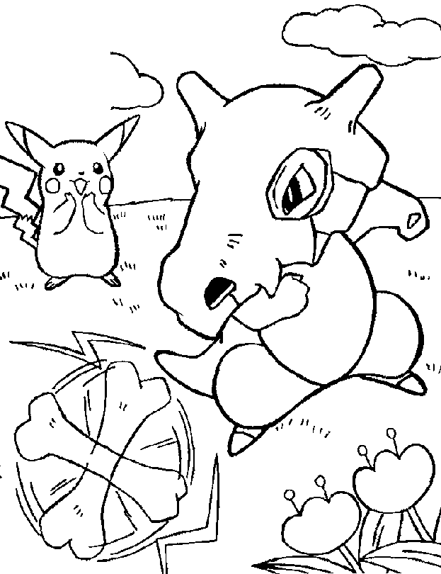 pokemon coloring book pages - photo #14