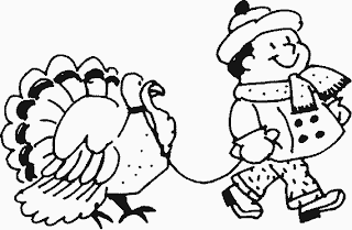 Kids Thanksgiving Coloring Pages