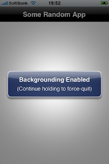 Iphone Backgrounder Screenshot