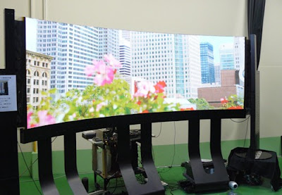 Shinoda Plasma TV 125 inch curved