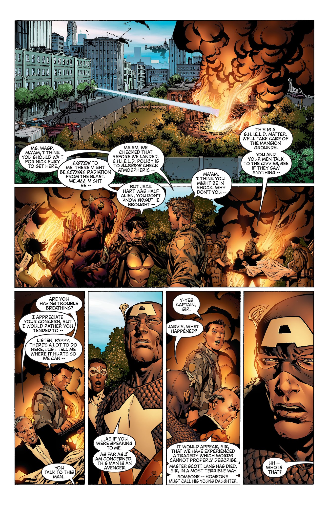 Read online Avengers Disassembled comic -  Issue #1 - 14