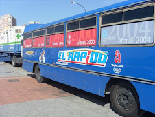 Le bus du Champion juan Curuchet