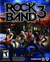 Rock Band 3, game, wii, xbox, ps3, box, art