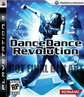 Dance Dance Revolution, ddr, ps3, game, box, art