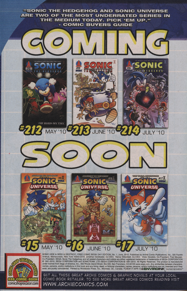 Read online Sonic the Hedgehog Free Comic Book Day Edition comic -  Issue # Special 4 - 34