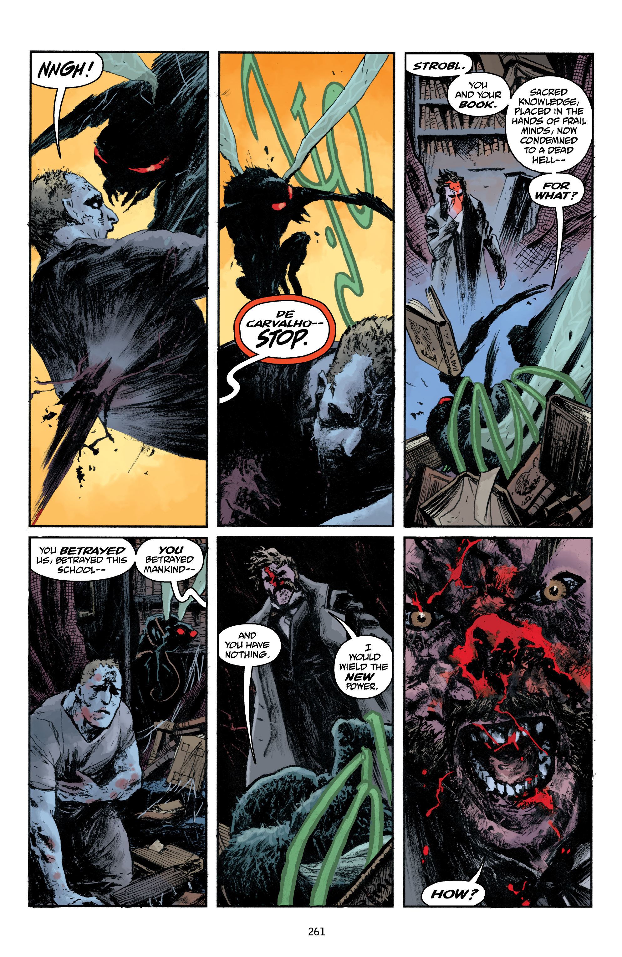 Read online Abe Sapien comic -  Issue # _TPB Dark and Terrible 2 (Part 3) - 61