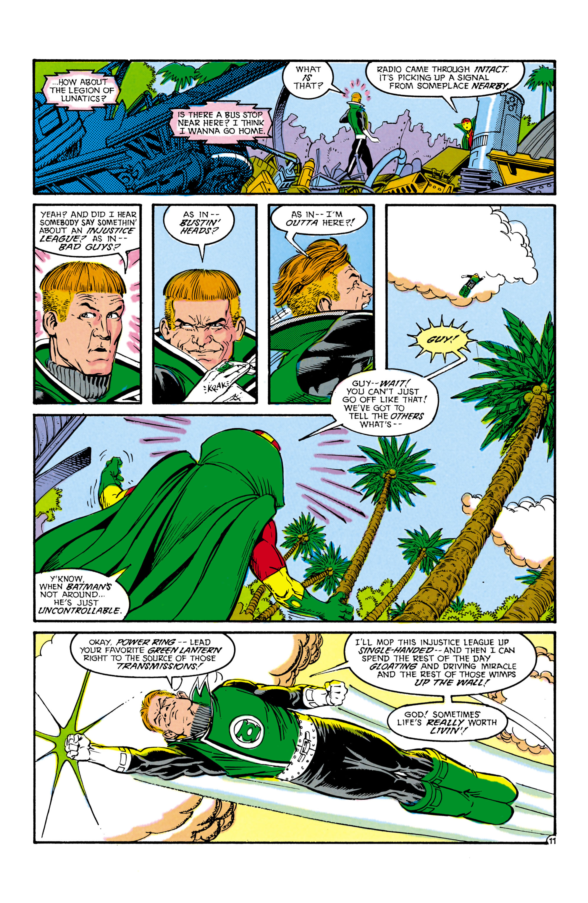 Read online Justice League International (1987) comic -  Issue #23 - 12