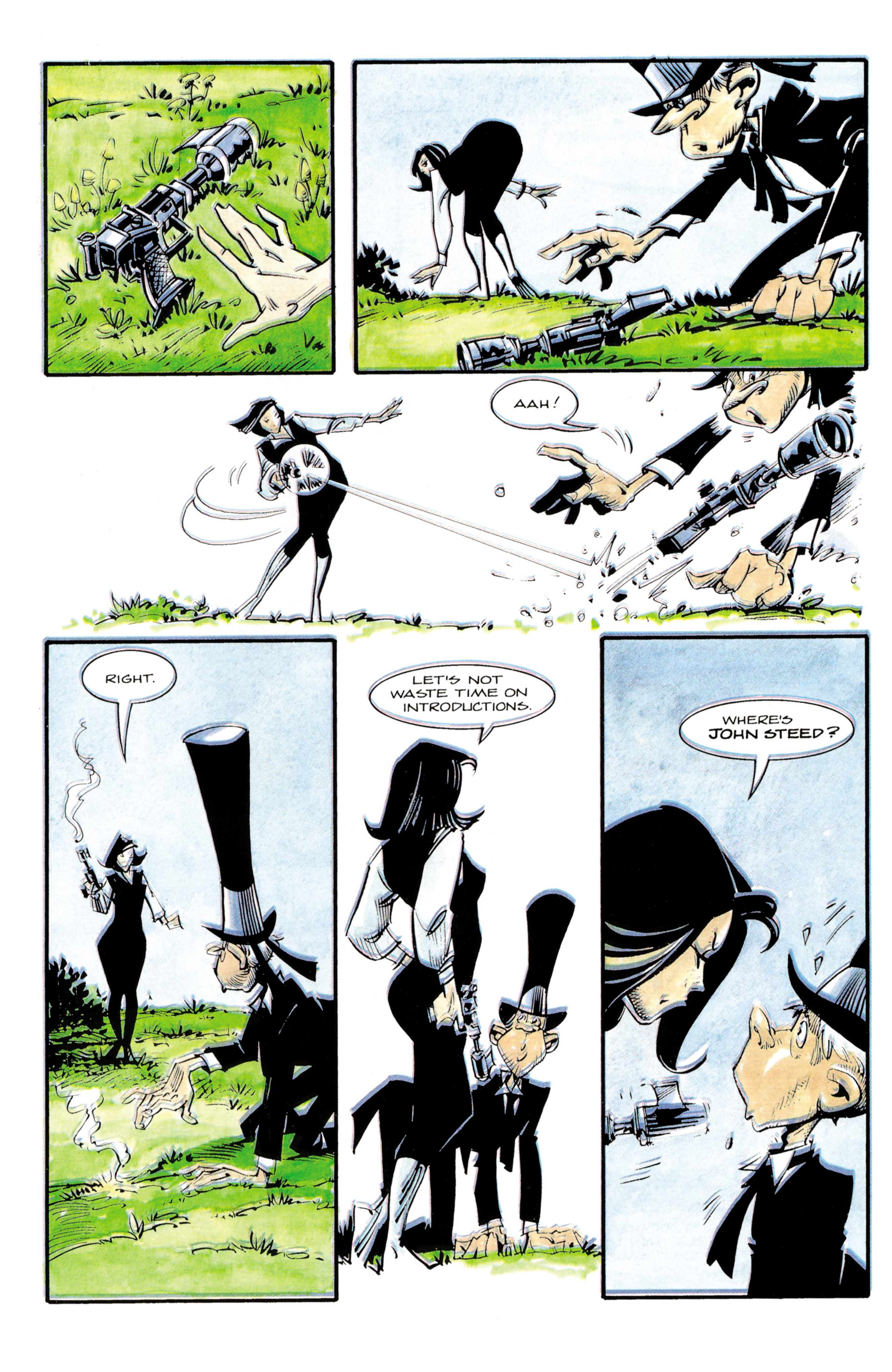 Read online Steed & Mrs. Peel: Golden Game comic -  Issue # Full - 82