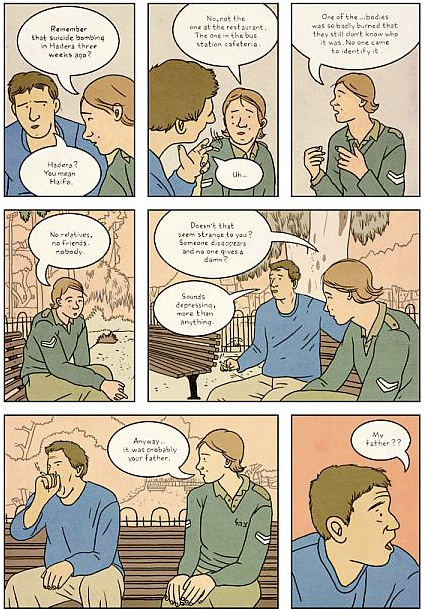 Un autre regard Another View From Here: Exit Wounds, by Rutu Modan