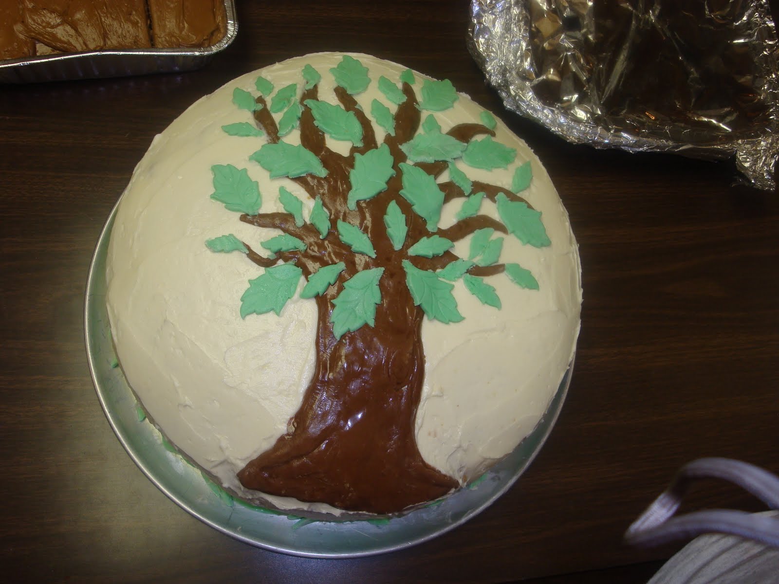 Pink House Cakes Tree cake