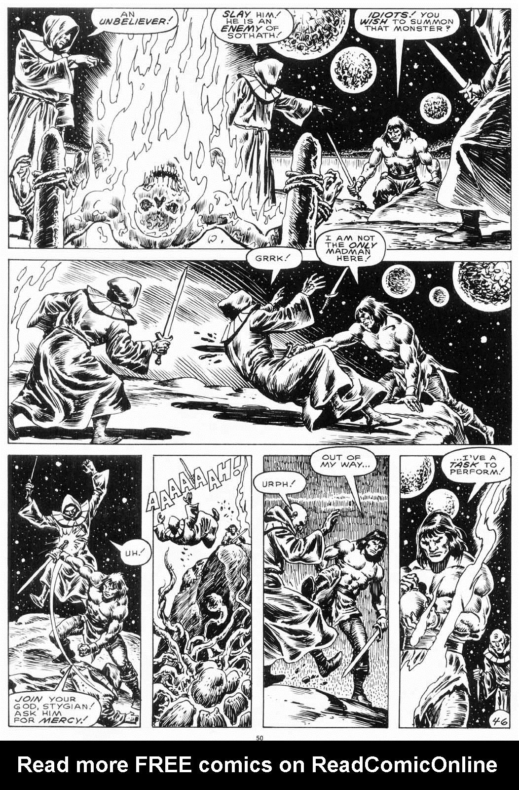 Read online The Savage Sword Of Conan comic -  Issue #152 - 51