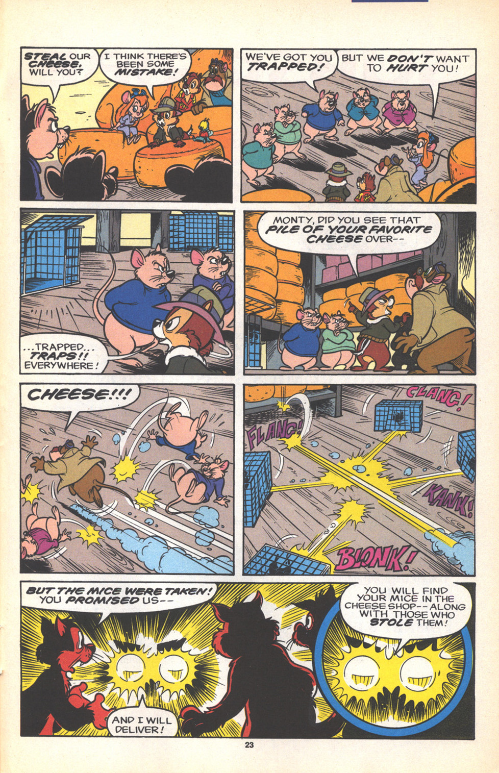 Read online Disney's Chip 'N Dale Rescue Rangers comic -  Issue #12 - 29