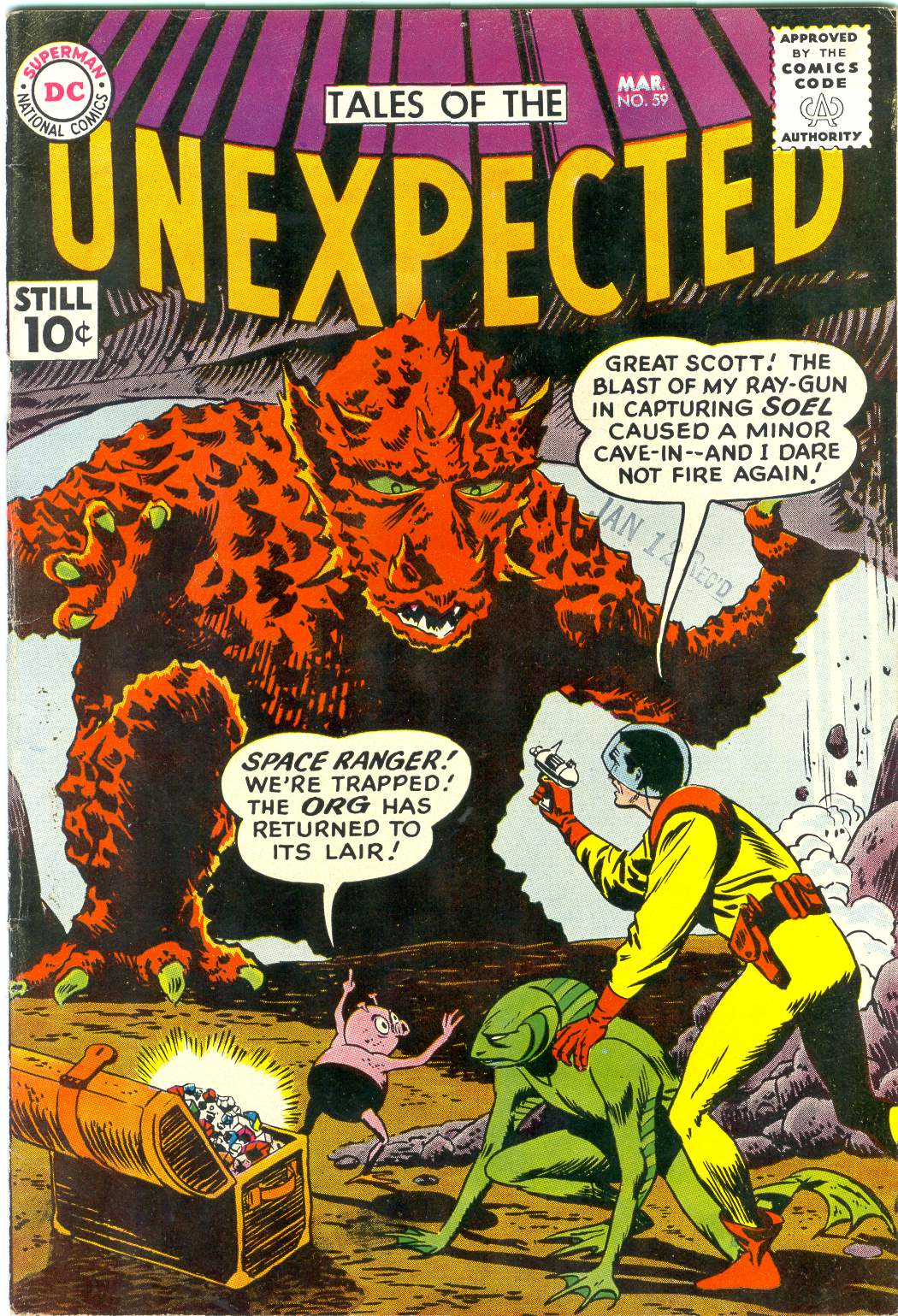 Read online Tales of the Unexpected comic -  Issue #59 - 1