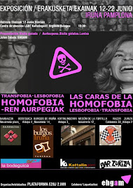 2009-06-12/22 . Iruñea > HOMOFOBIAREN AURPEGIAK ERAKUSKETA