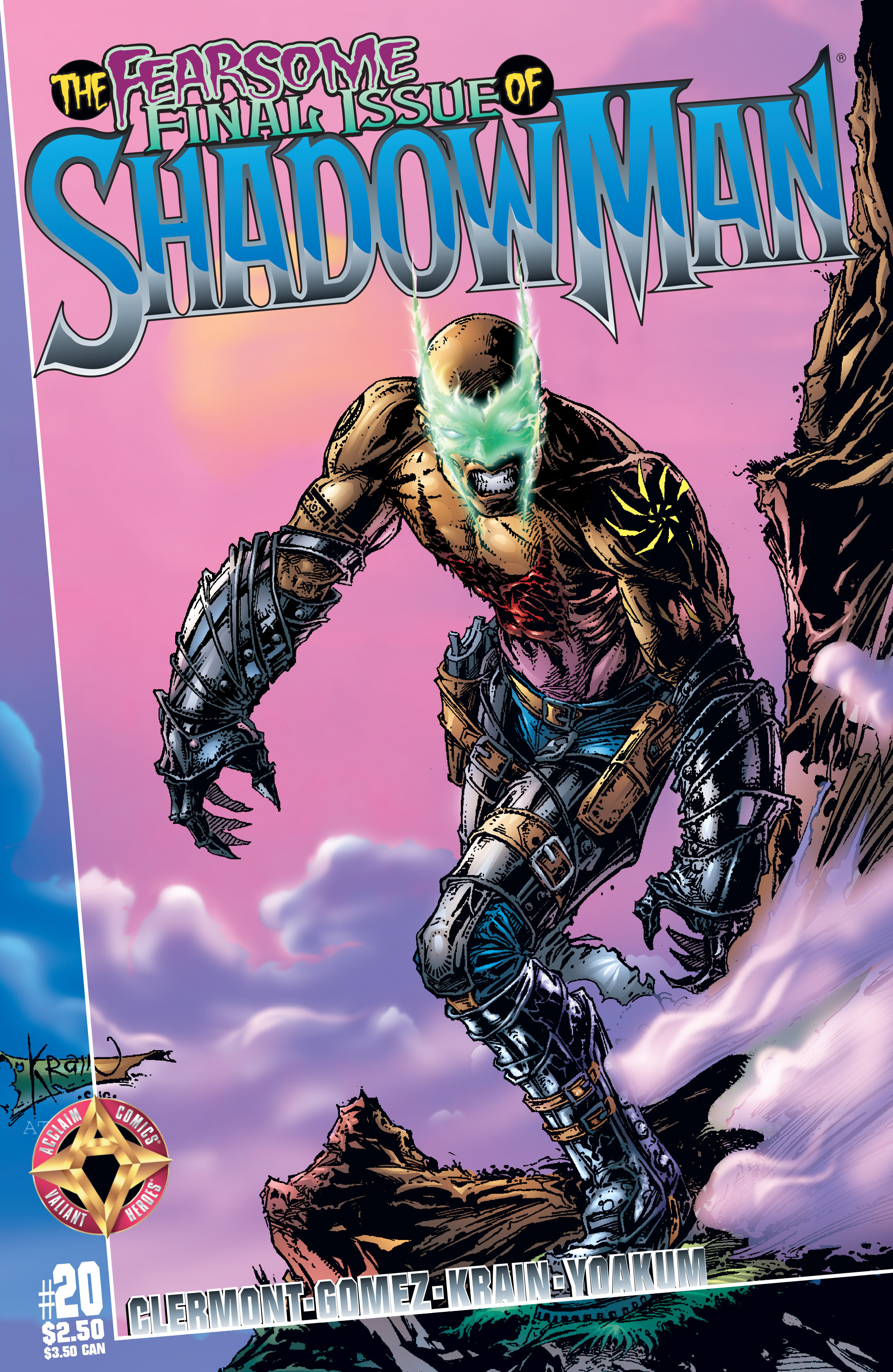 Read online Shadowman (1997) comic -  Issue #20 - 1