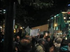 ادامه اعتراضات مردم تهران در شام غريبان