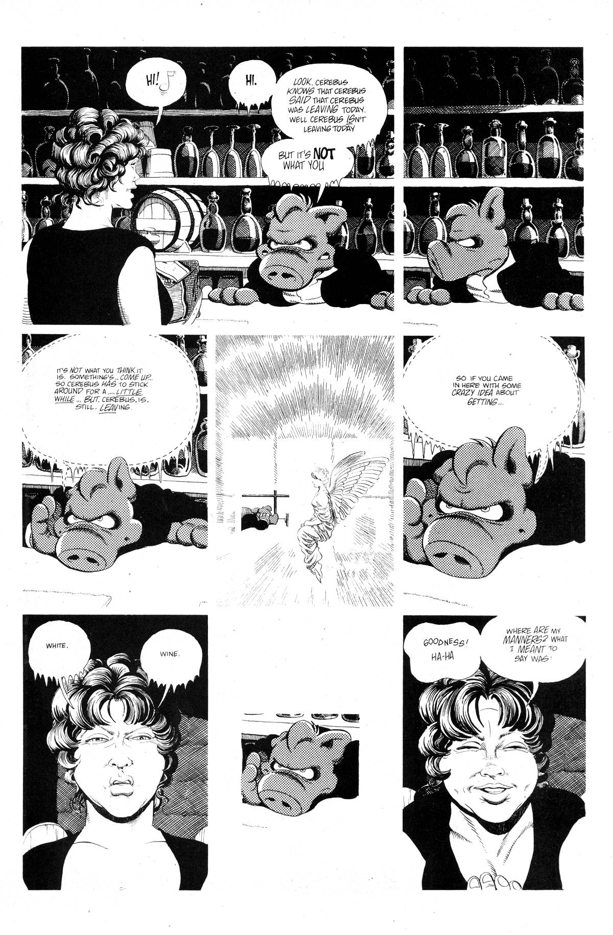 Read online Cerebus comic -  Issue #223 - 5