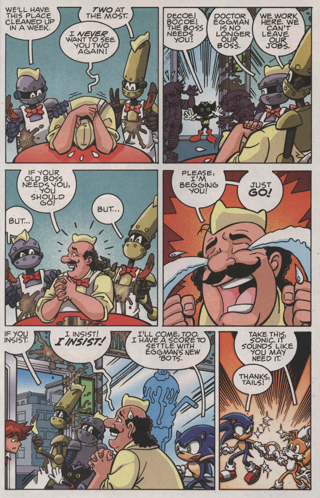 Read online Sonic X comic -  Issue #22 - 25