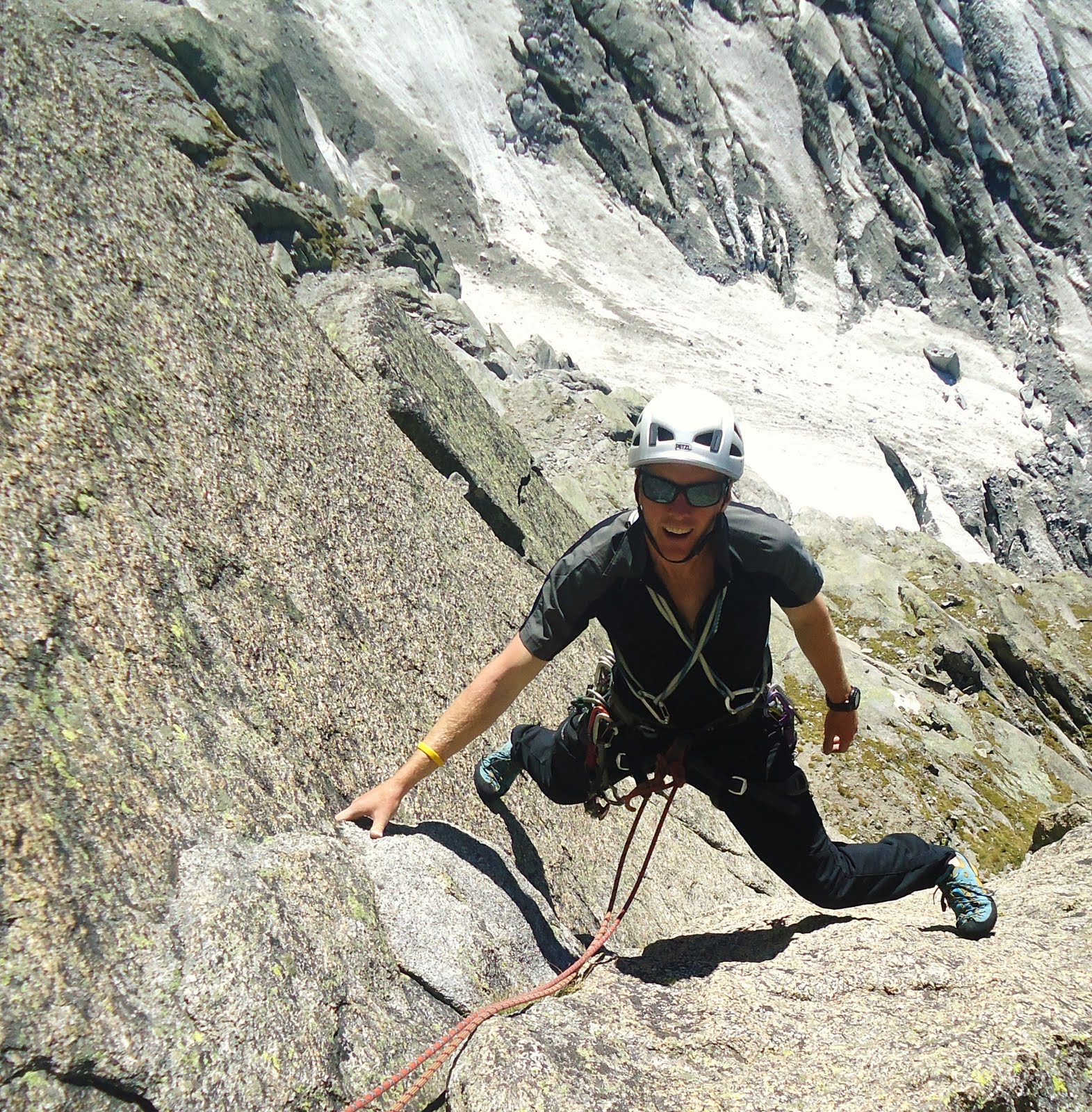 Chamonix Climbing and Skiing Conditions Cordier Pillar & Nabot Leon