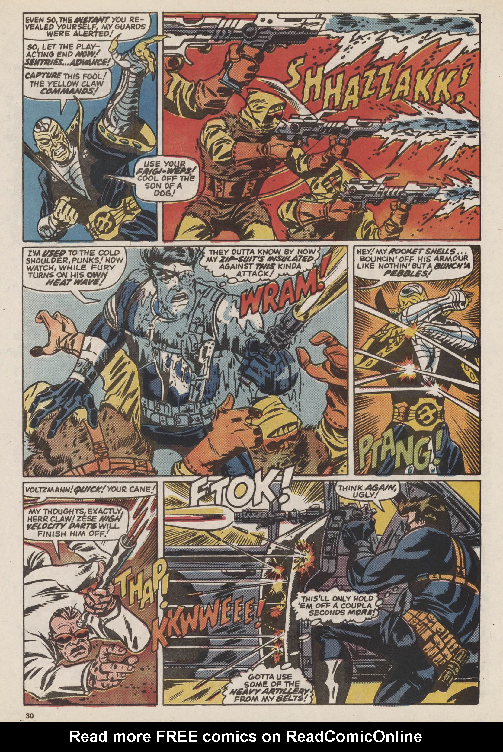 Read online Captain Britain (1976) comic -  Issue #12 - 29