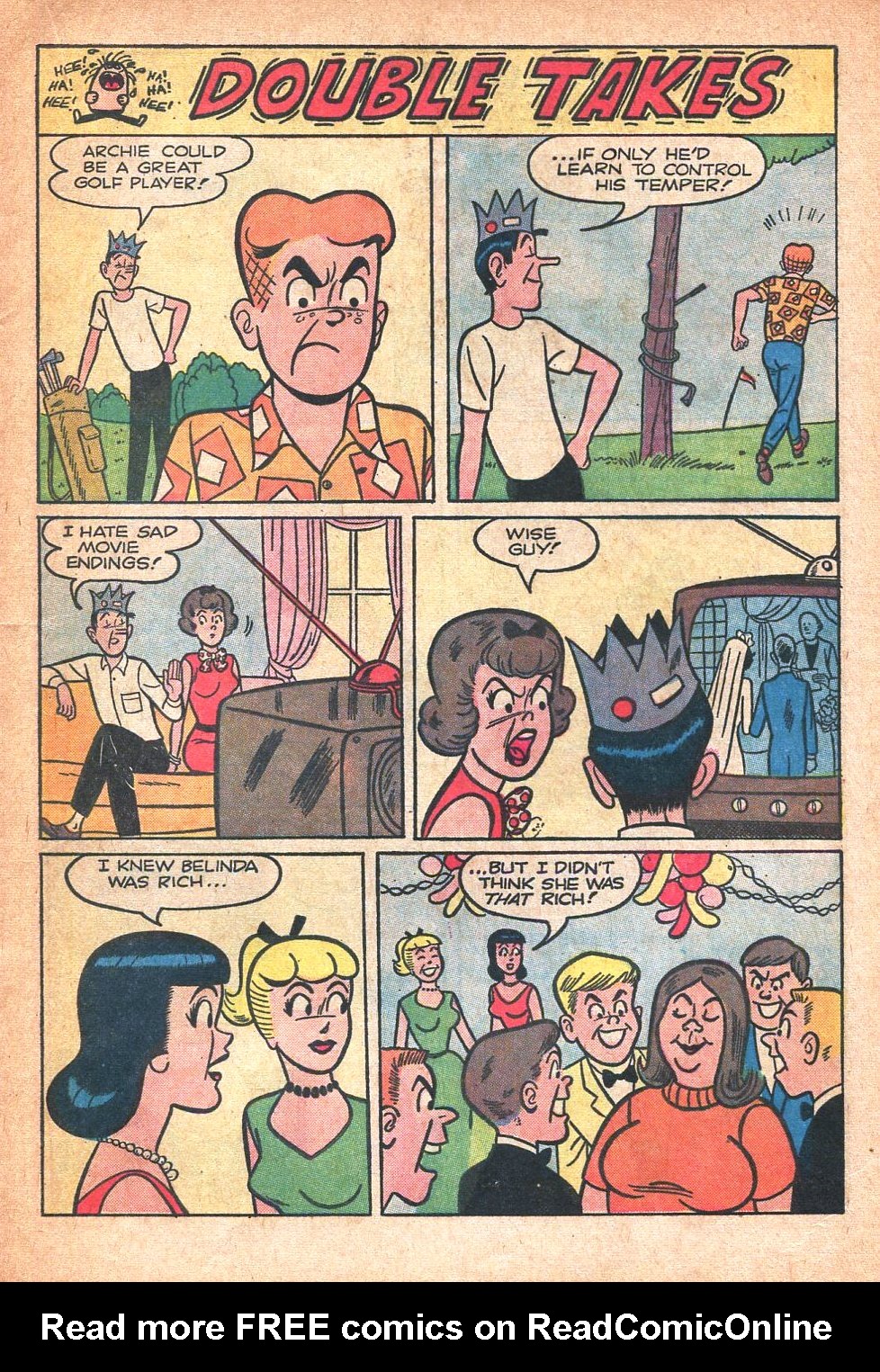 Read online Archie's Joke Book Magazine comic -  Issue #83 - 17