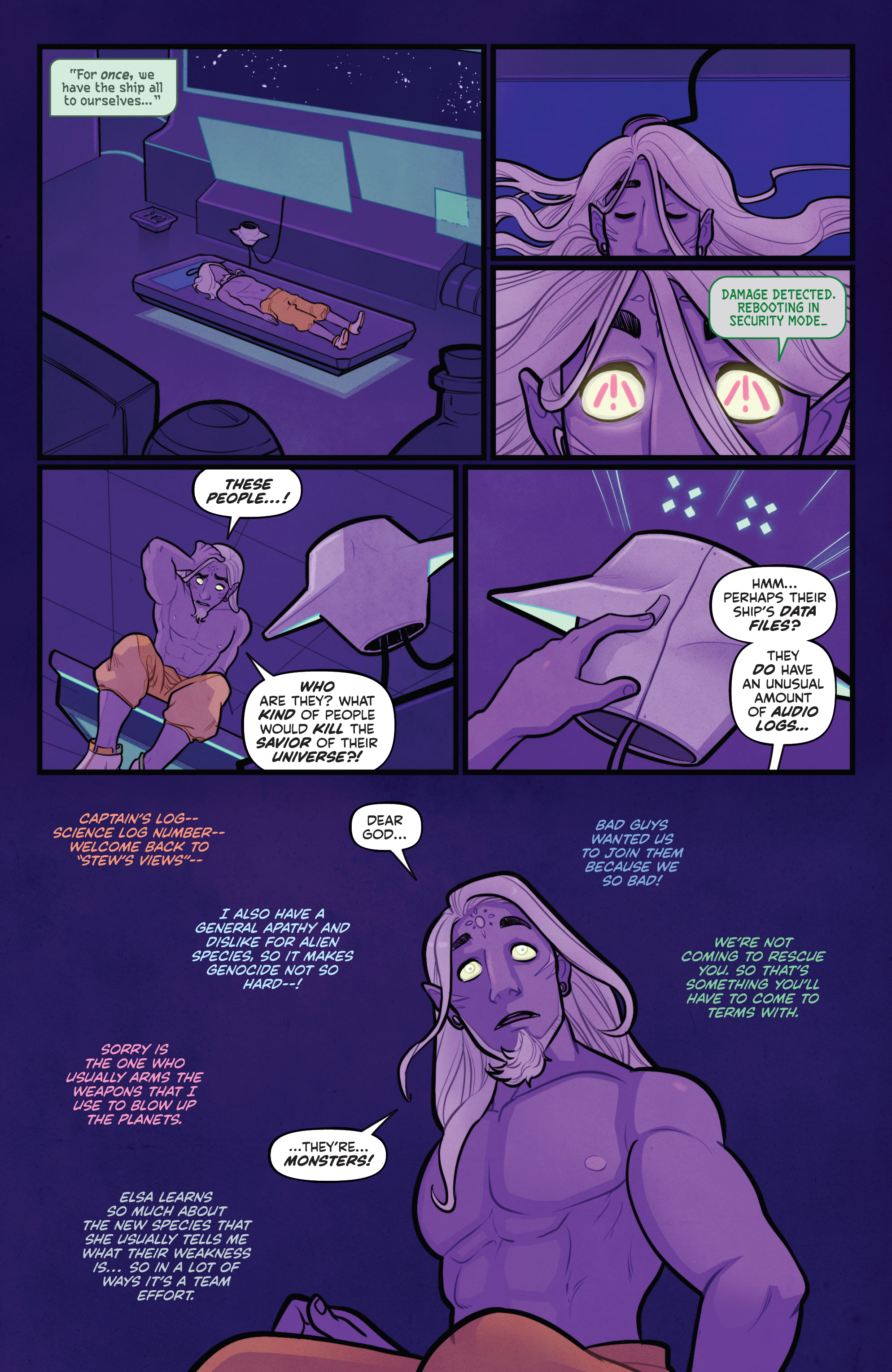Read online Voyage to the Stars comic -  Issue #3 - 11