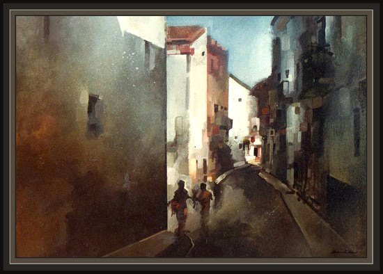 LA SENIA-CALLES-PREMIOS PINTURA-ERNEST DESCALS